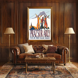 Praz Sur Arly Pays Du Mont-Blanc Poster
