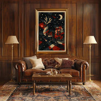 Starlit Christmas Journey Poster