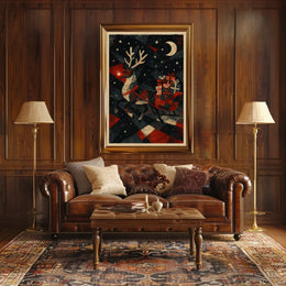 Starlit Christmas Journey Poster