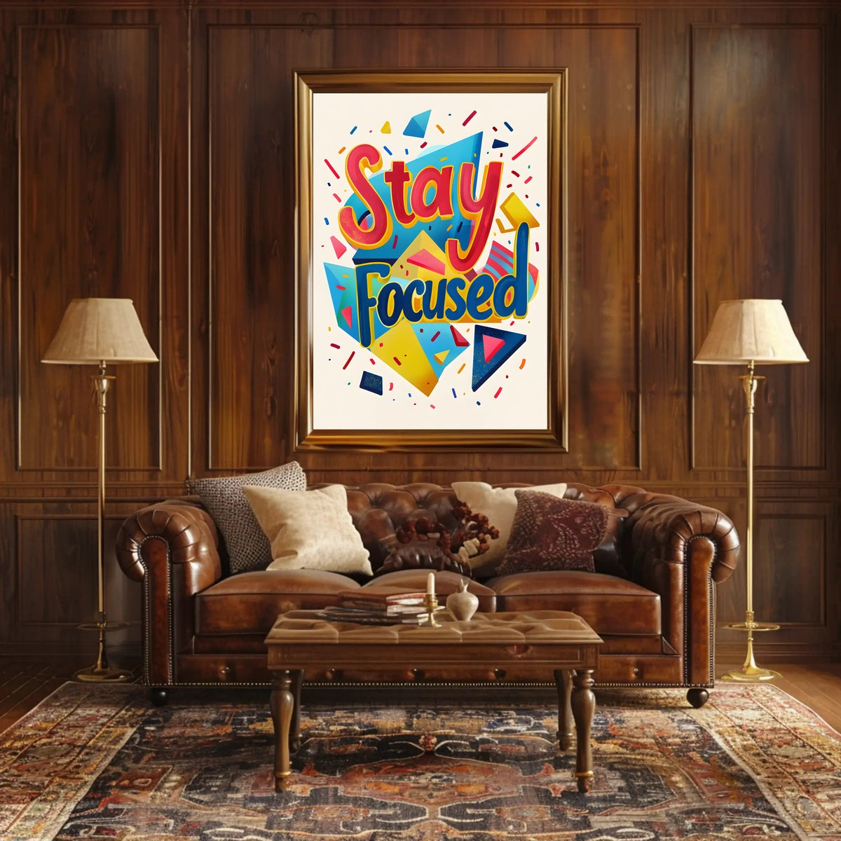 Stay Focused Poster