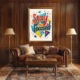 Stay Focused Poster