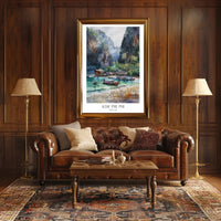 Koh Phi Phi Island Paradise Travel Poster PosterGoat