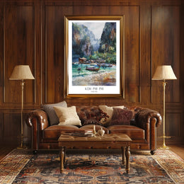 Koh Phi Phi Island Paradise Travel Poster PosterGoat