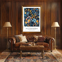 William Morris Cotton Prints Exhibition Poster