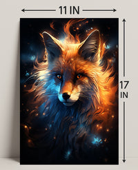 Enchanted Fox Poster PosterGoat