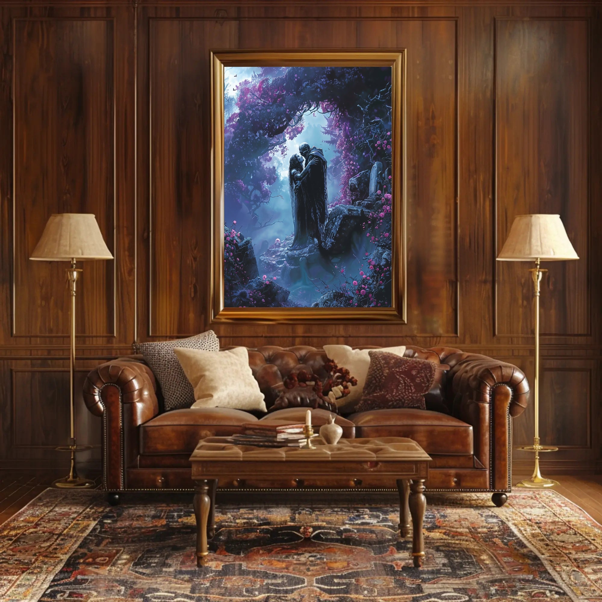 Enchanted Embrace Poster PosterGoat