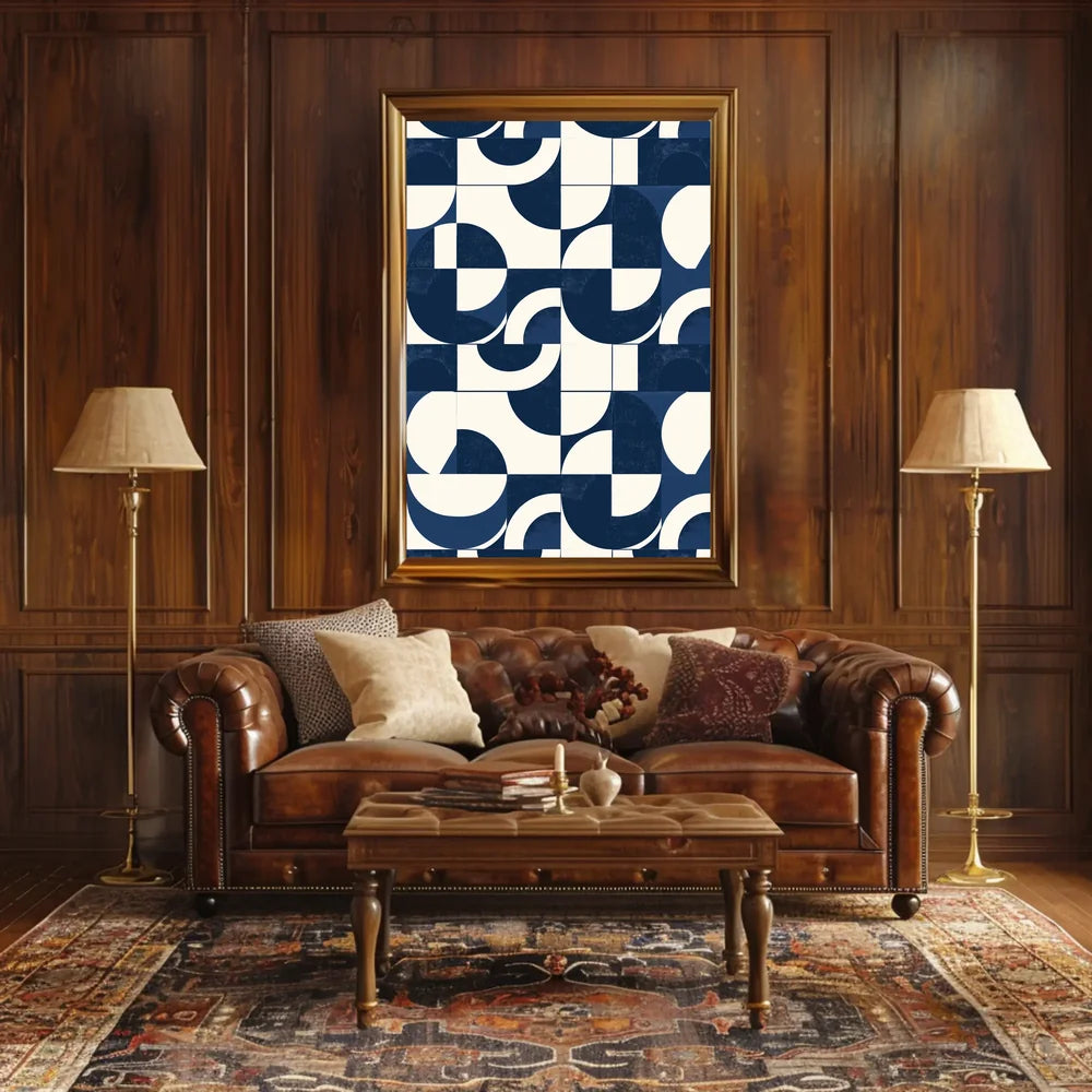 Abstract Expressionism Art Poster