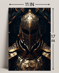The Golden Knight Poster PosterGoat