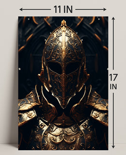 The Golden Knight Poster PosterGoat