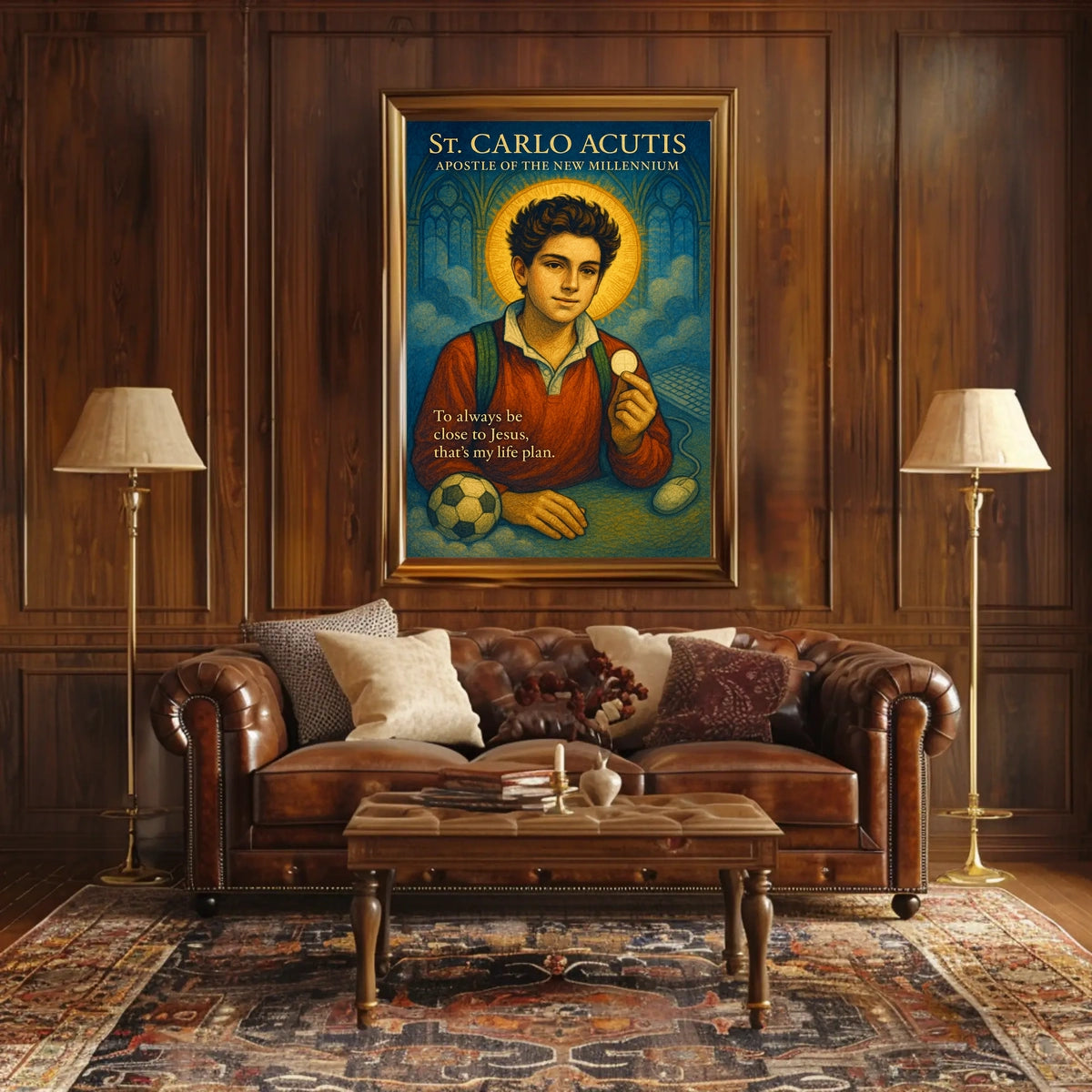 St. Carlo Acutis Apostle of the New Millennium Poster