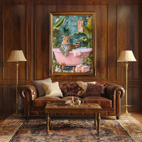 Leopard Luxury Poster Elegant Animal Wall Art