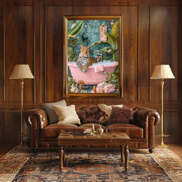Leopard Luxury Poster Elegant Animal Wall Art