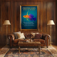 Firefish Goby Jewel of the Reef Poster