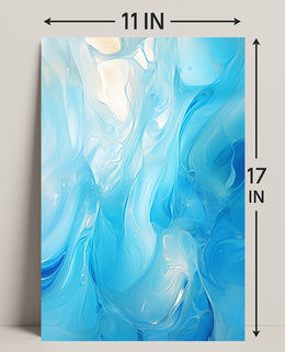 Oceanic Whirl Poster