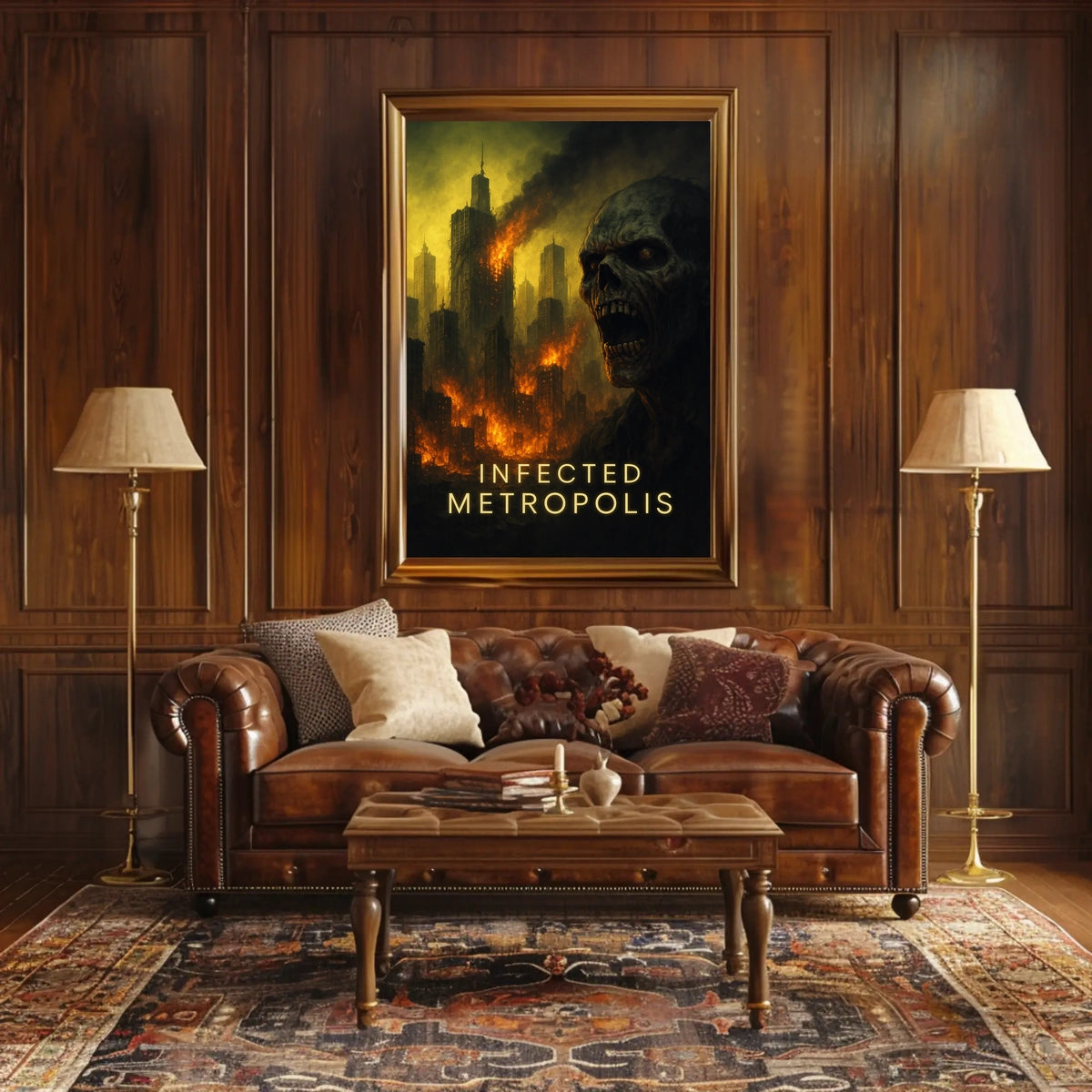 Infected Metropolis Poster