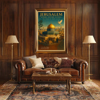 Jerusalem Where History Echoes Poster