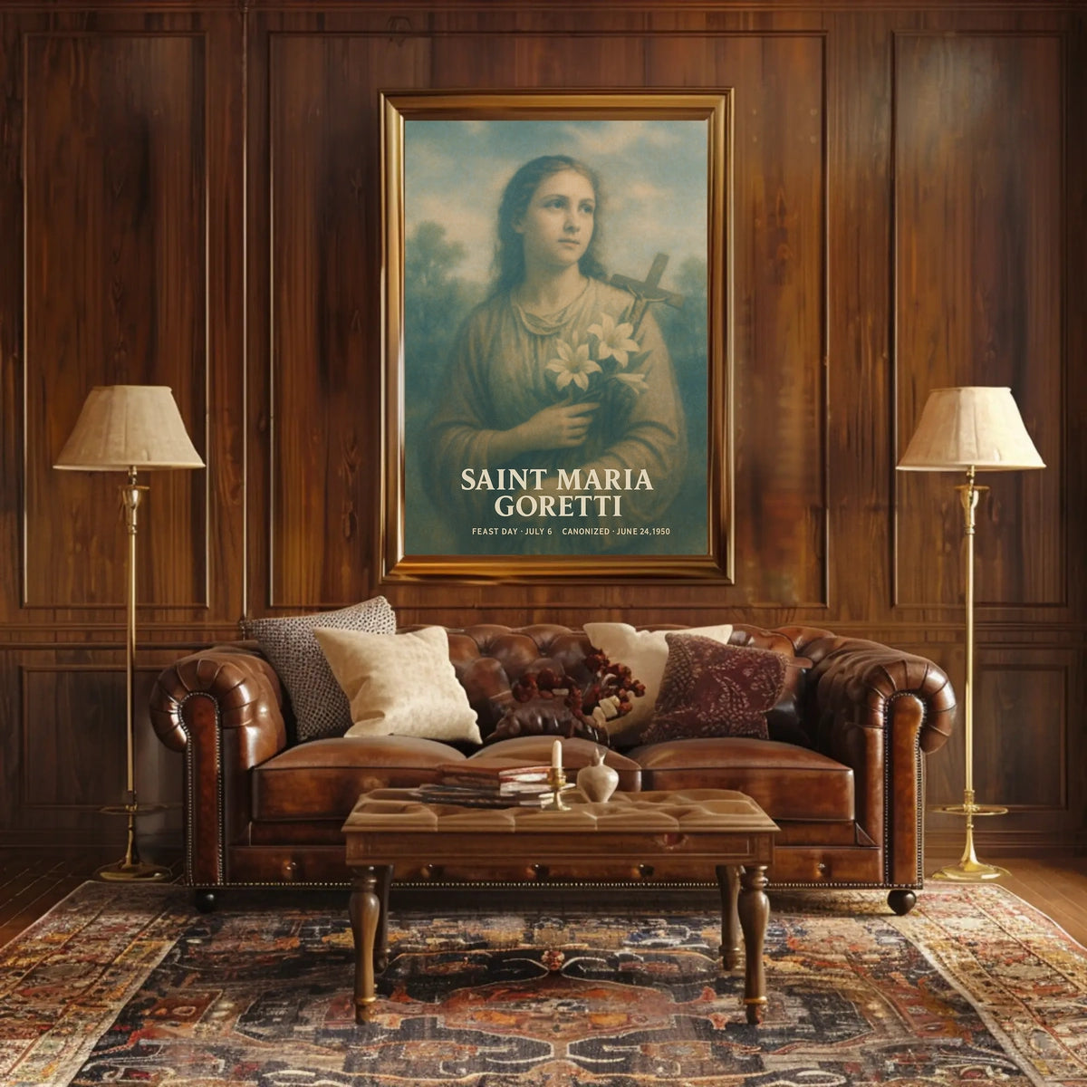 Saint Maria Goretti Poster