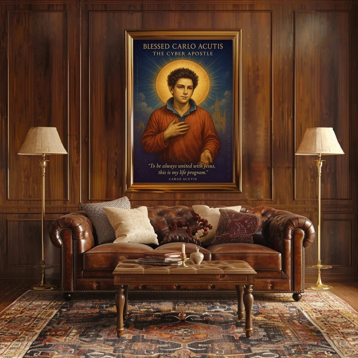Blessed Carlo Acutis The Cyber Apostle Poster