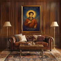 Blessed Carlo Acutis The Cyber Apostle Poster