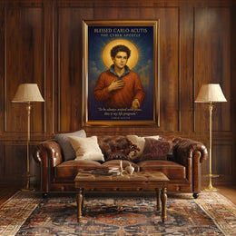 Blessed Carlo Acutis The Cyber Apostle Poster