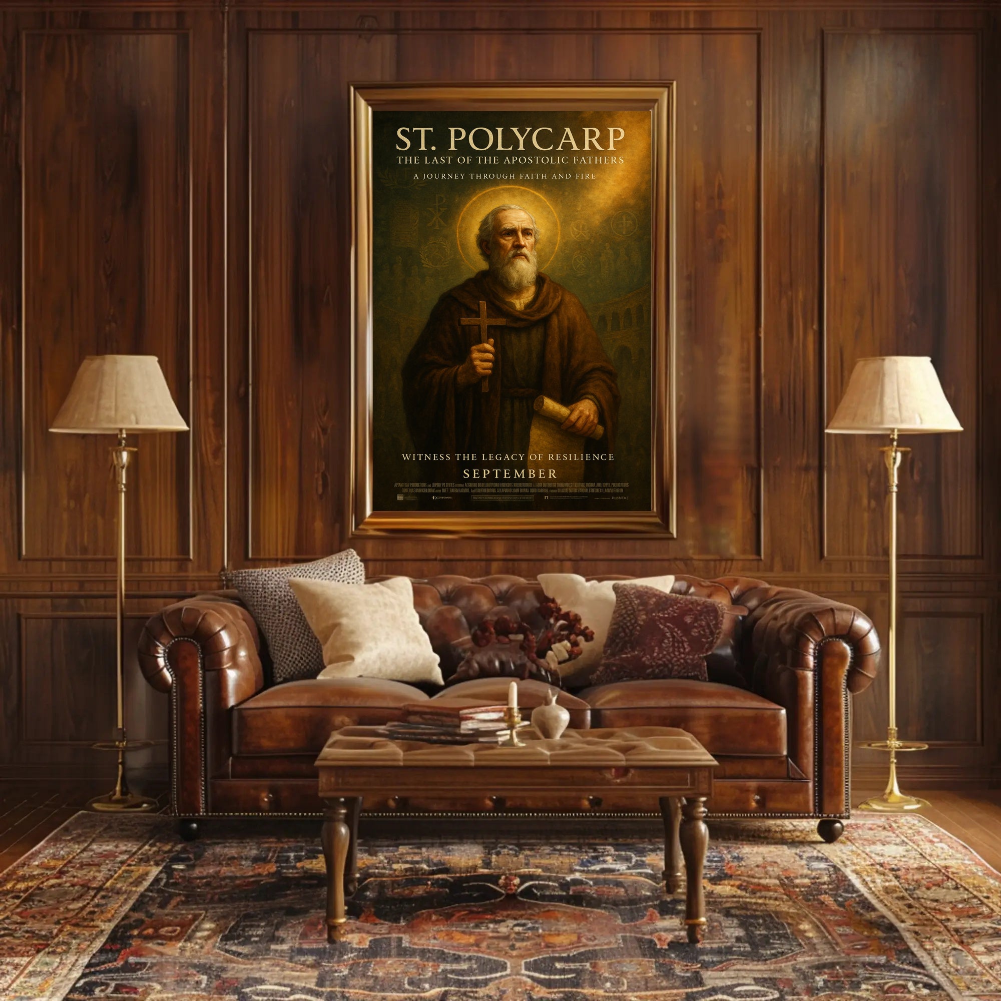 St. Polycarp The Last Of The Apostolic Poster