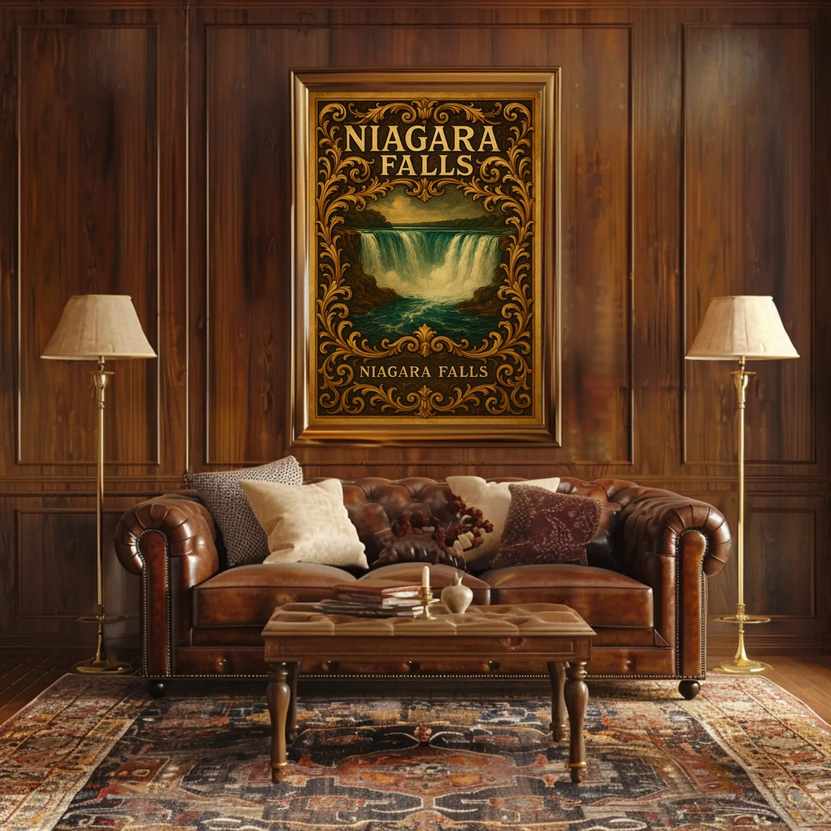 Niagara Falls Vintage Vintage Poster