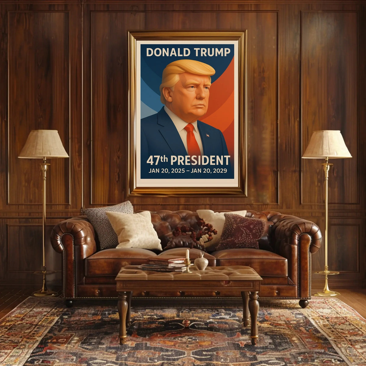 Donald Trump 47Th President Poster