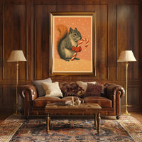 Squirrel Poster
