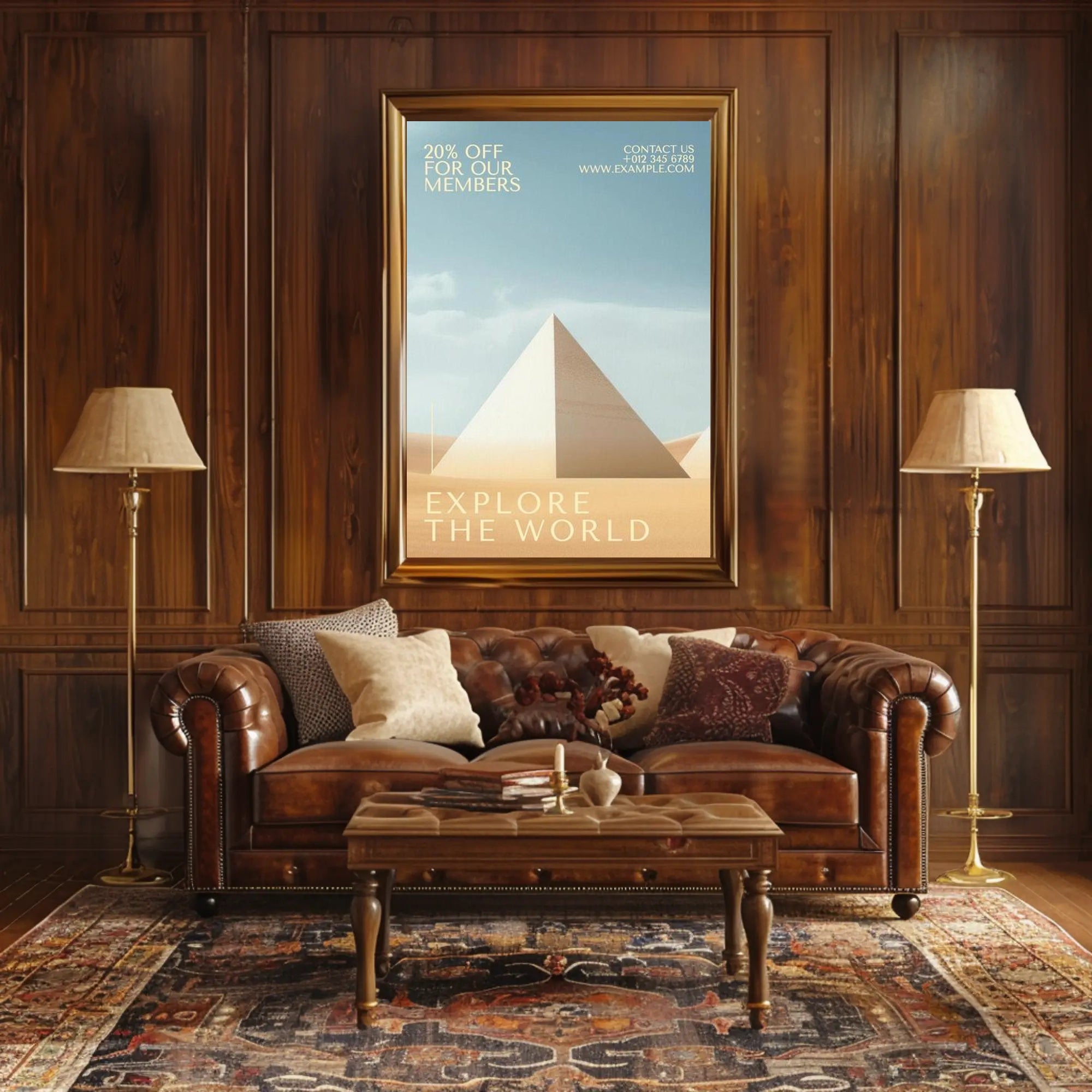 Explore the World Poster PosterGoat