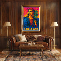 Santa Ana Saint Poster