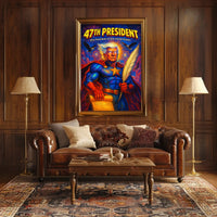 Donald Trump Patriot Champion Pop Art Patriotic Collector Wall Limited Edition Poster