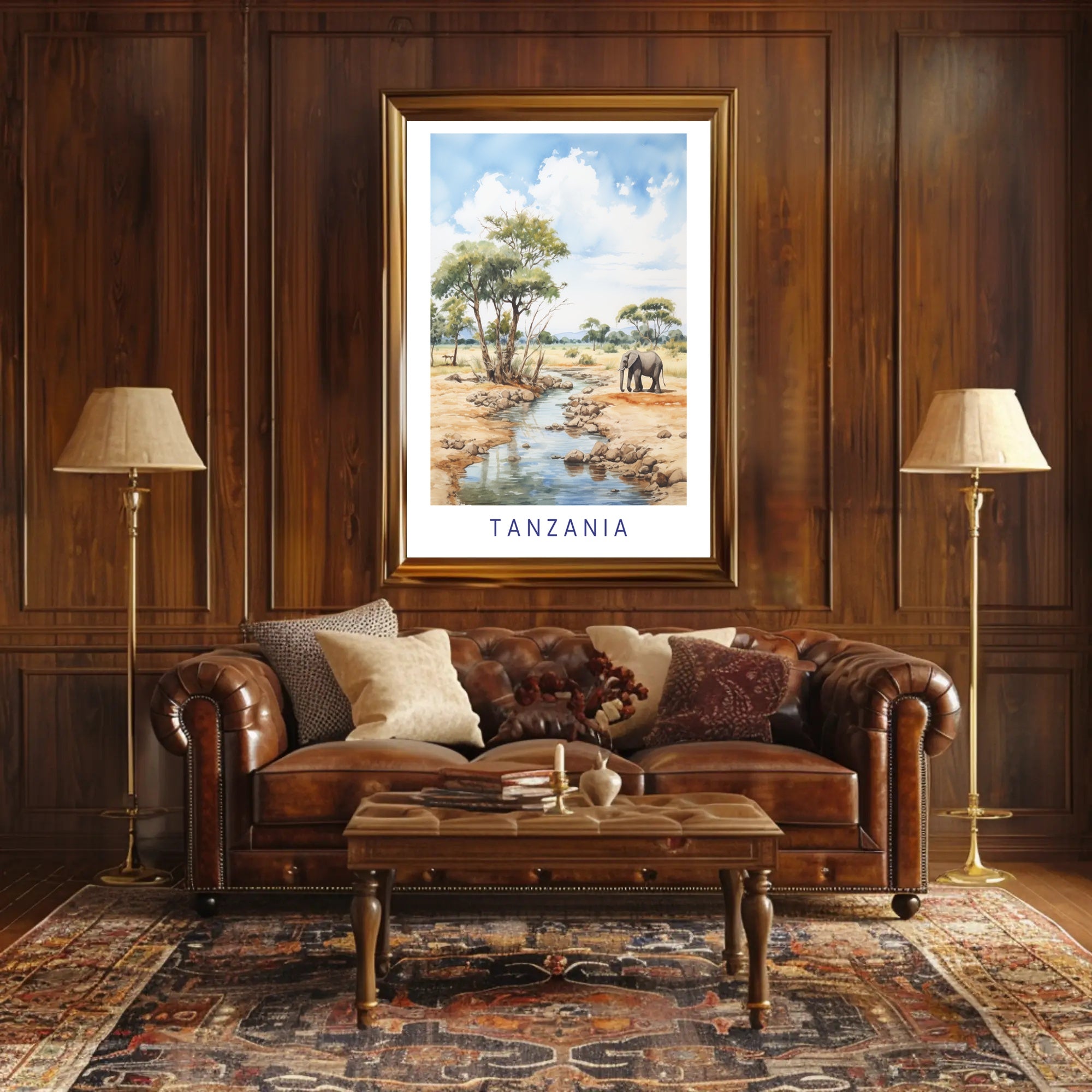 Serengeti Serenity Poster PosterGoat