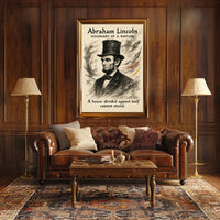 Abraham Lincoln Visionary of a Nation Poster PosterGoat