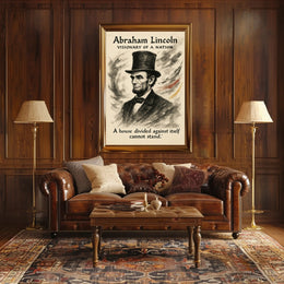 Abraham Lincoln Visionary of a Nation Poster PosterGoat