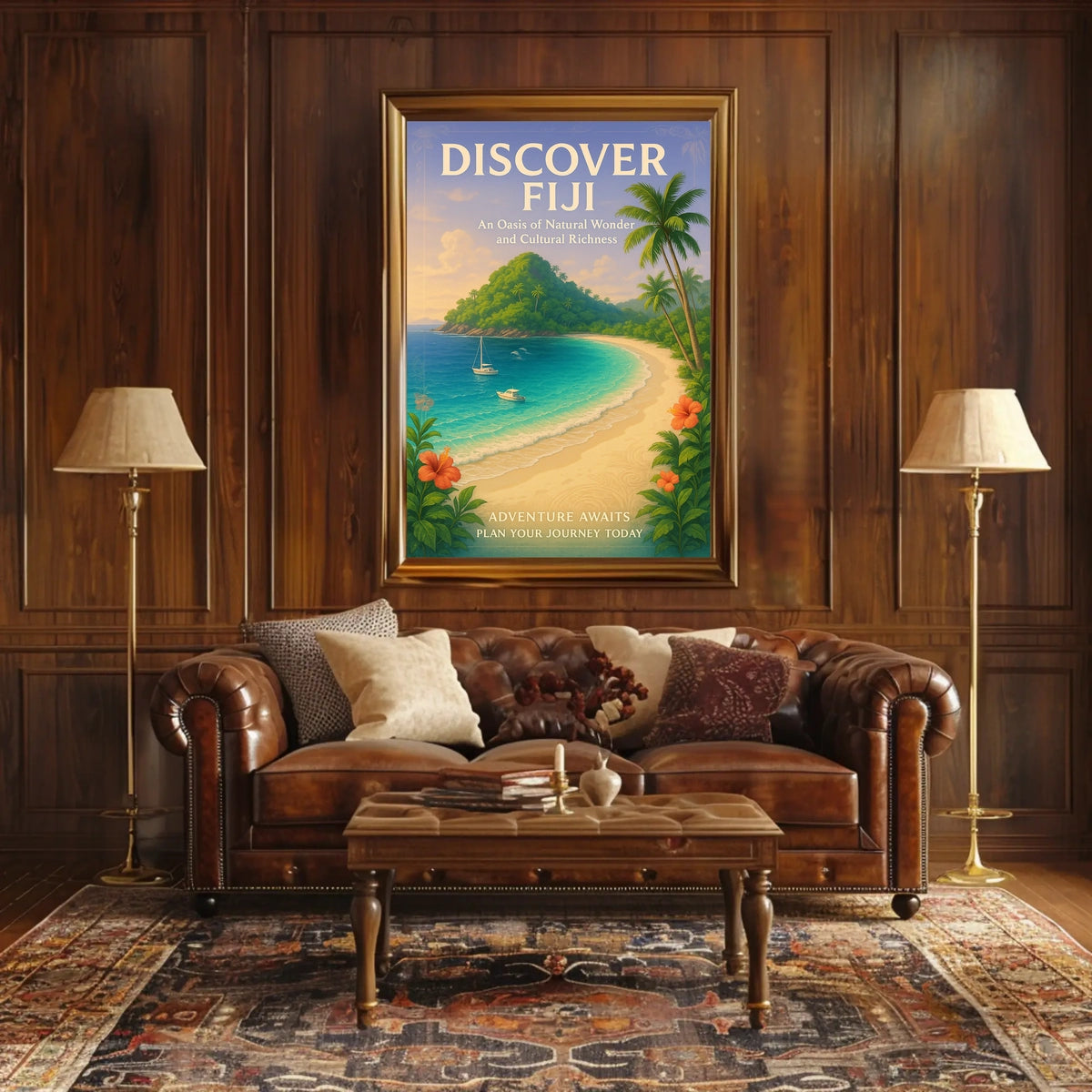 Discover Fiji Poster