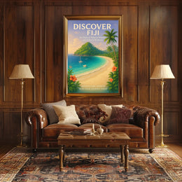 Discover Fiji Poster