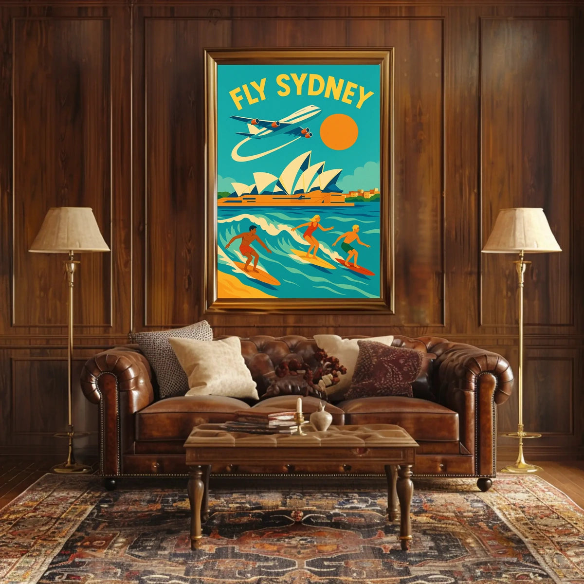 Sydney Adventure Travel Poster