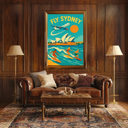 Sydney Adventure Travel Poster