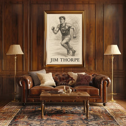 Jim Thorpe Athletic Legend Poster