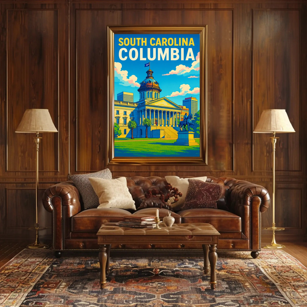 Columbia South Carolina Poster