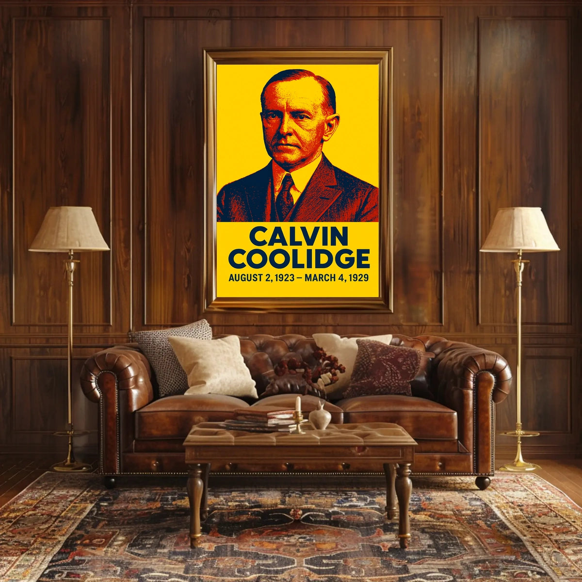 Calvin Coolidge Poster