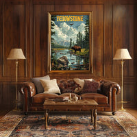 Yellowstone National Park Poster