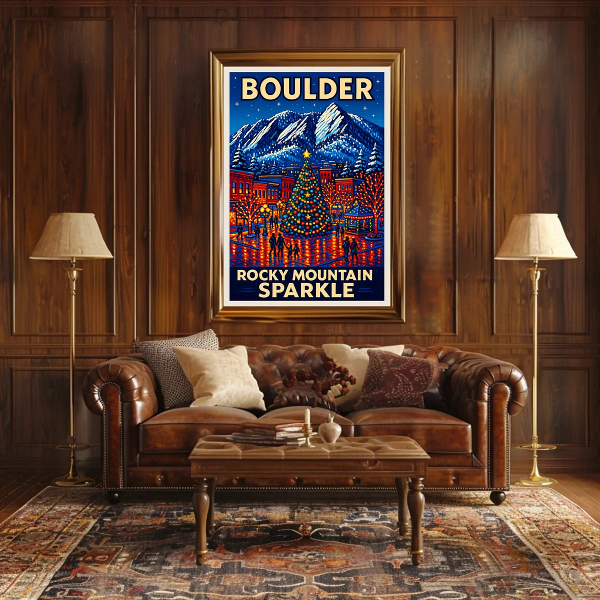 Boulder Holiday Celebration Poster
