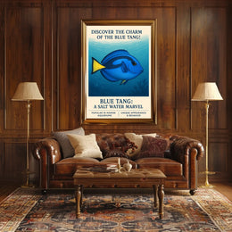 Discover The Charm Of The Blue Tang Poster