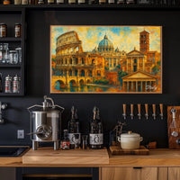 Timeless Italy Impressionism Travel Poster