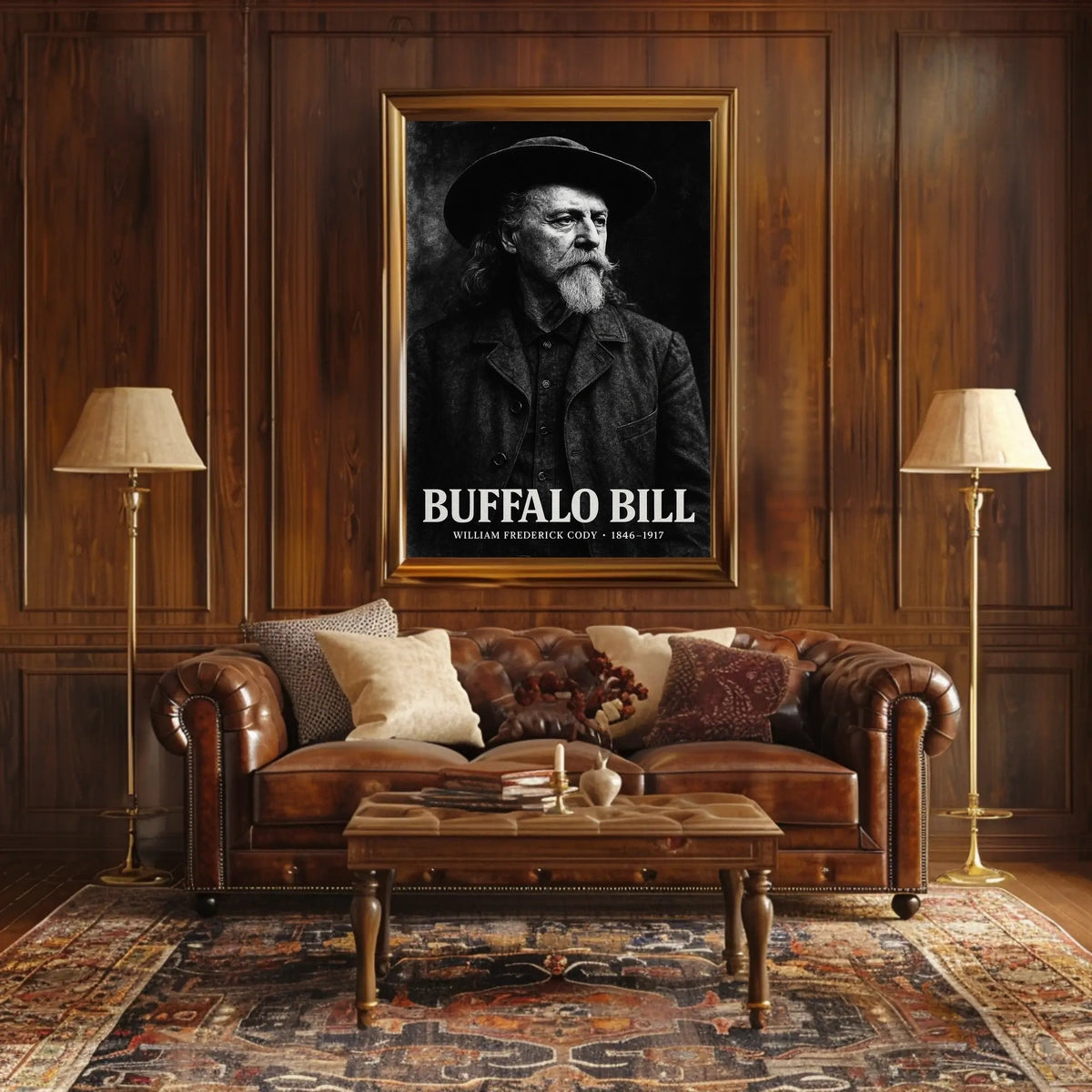 Buffalo Bill Western Legend Historical or Presidential Poster