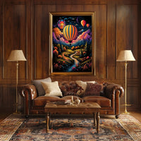 Dreamscape Balloons Poster