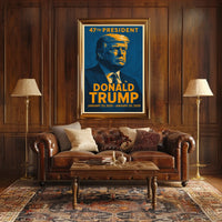 Donald Trump 47th President Poster