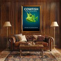 Cowfish NatureS Quirky Marvel Poster