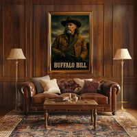 Buffalo Bill Classic Wild West Cultural Heritage Poster